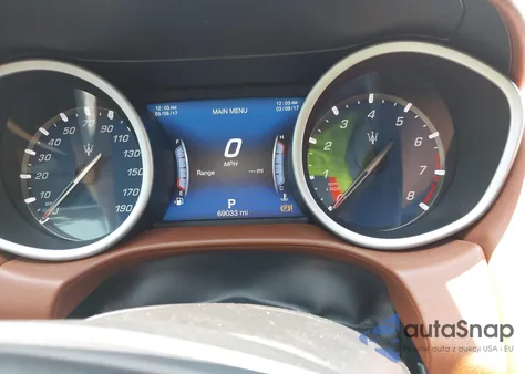 2018 Maserati Ghibli z USA, uszkodzony, nr VIN ZAM57XSAXJ1284759